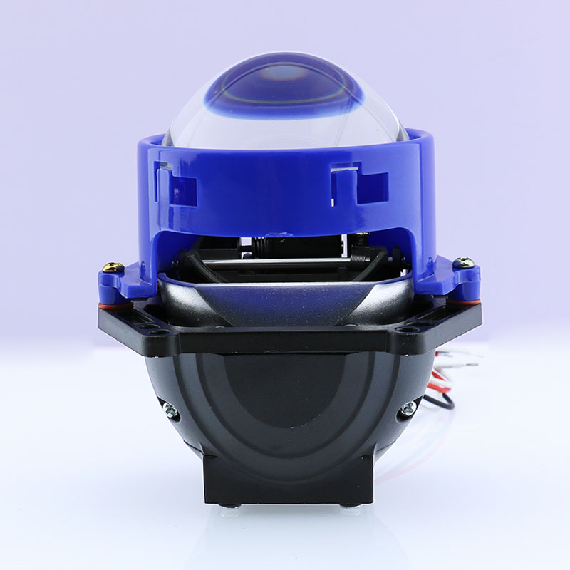 Proyector LED para faros E10 de 3,0 pulgadas, base trasera tipo Y