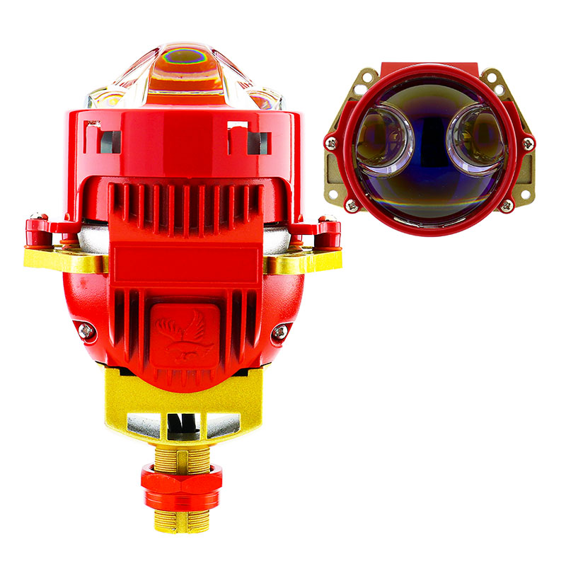 Proyector Bi-LED VAHID E30 de 3,0 pulgadas con doble láser para retrofit de faros