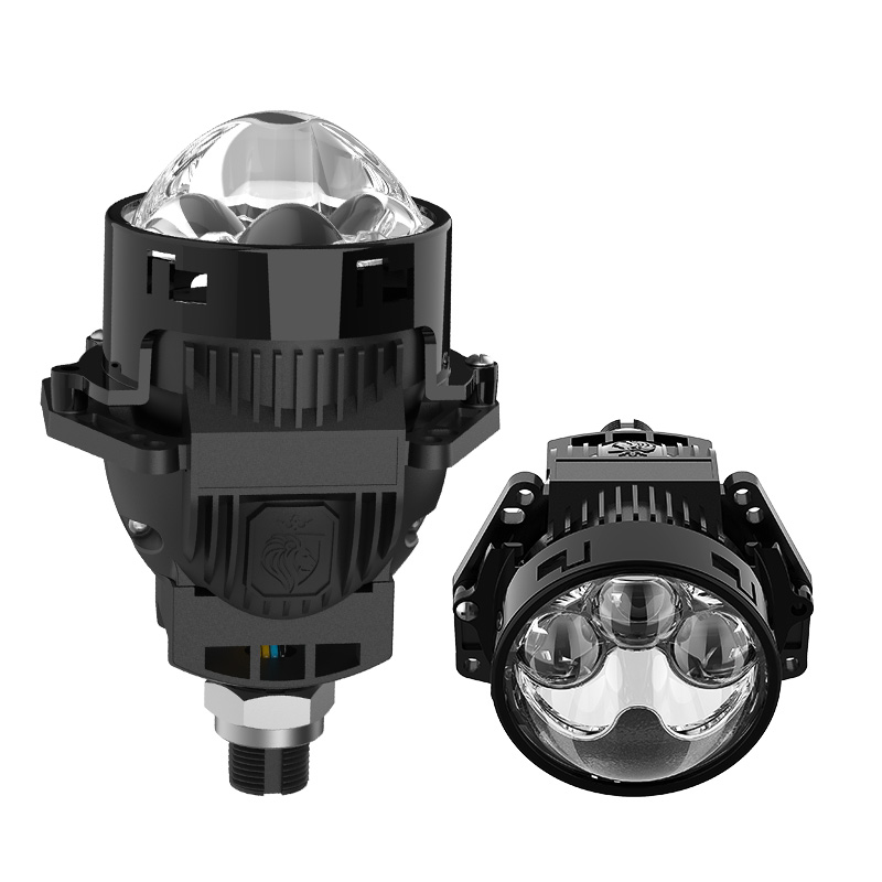 Proyector LED VAHID E31 para faros con 3 láseres, versiones de 12 V y 24 V, 6000 K y 3,0 pulgadas