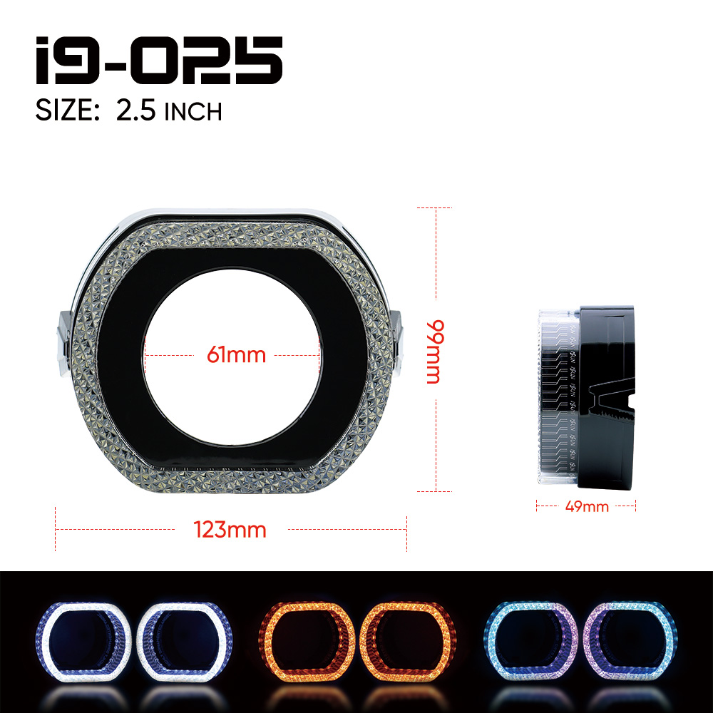  Cubierta LED con efecto cristal i9-O25 para la línea BMW