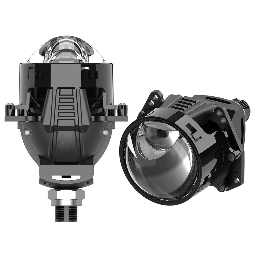 E12: proyector LED de 3,0 pulgadas con 1 láser para vehículos con volante a la izquierda o a la derecha