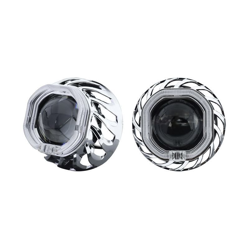 Cubierta LED con efecto cristal C13S para proyector de 2,5 pulgadas