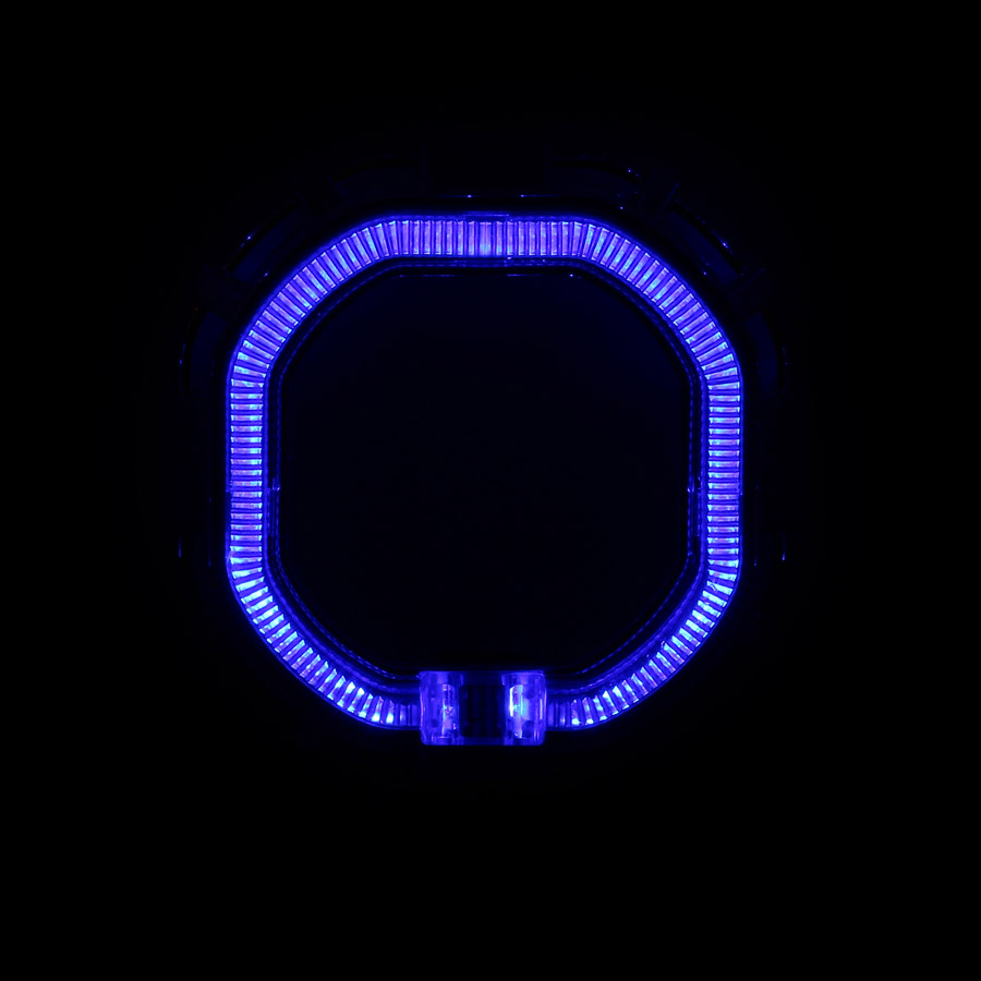Cubierta LED con efecto cristal C27S para proyector de 2,5 pulgadas