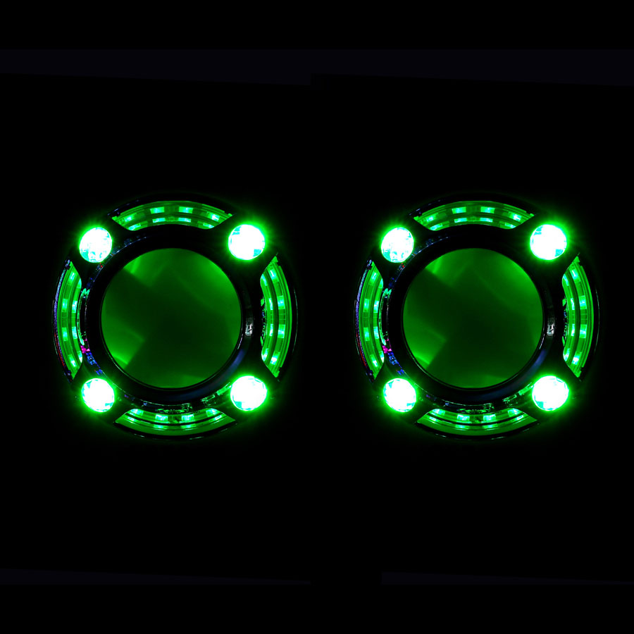 Cubierta LED con efecto cristal C37A para proyector de 3,0 pulgadas