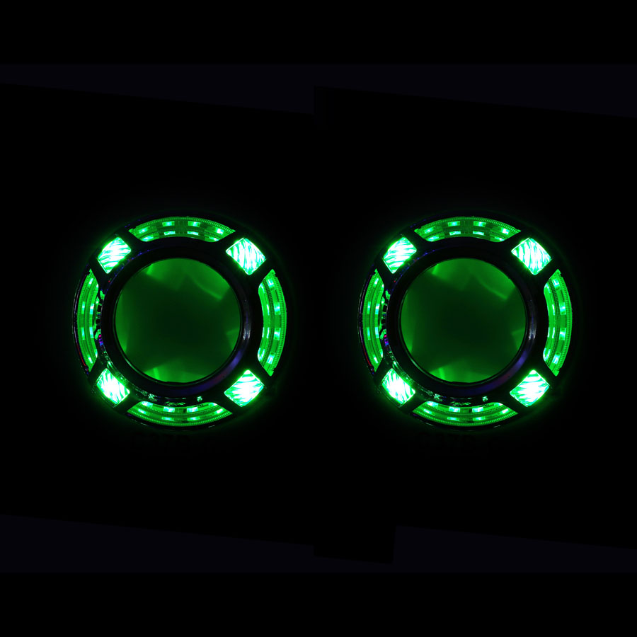 Cubierta LED con efecto cristal C37B para proyector de 3,0 pulgadas