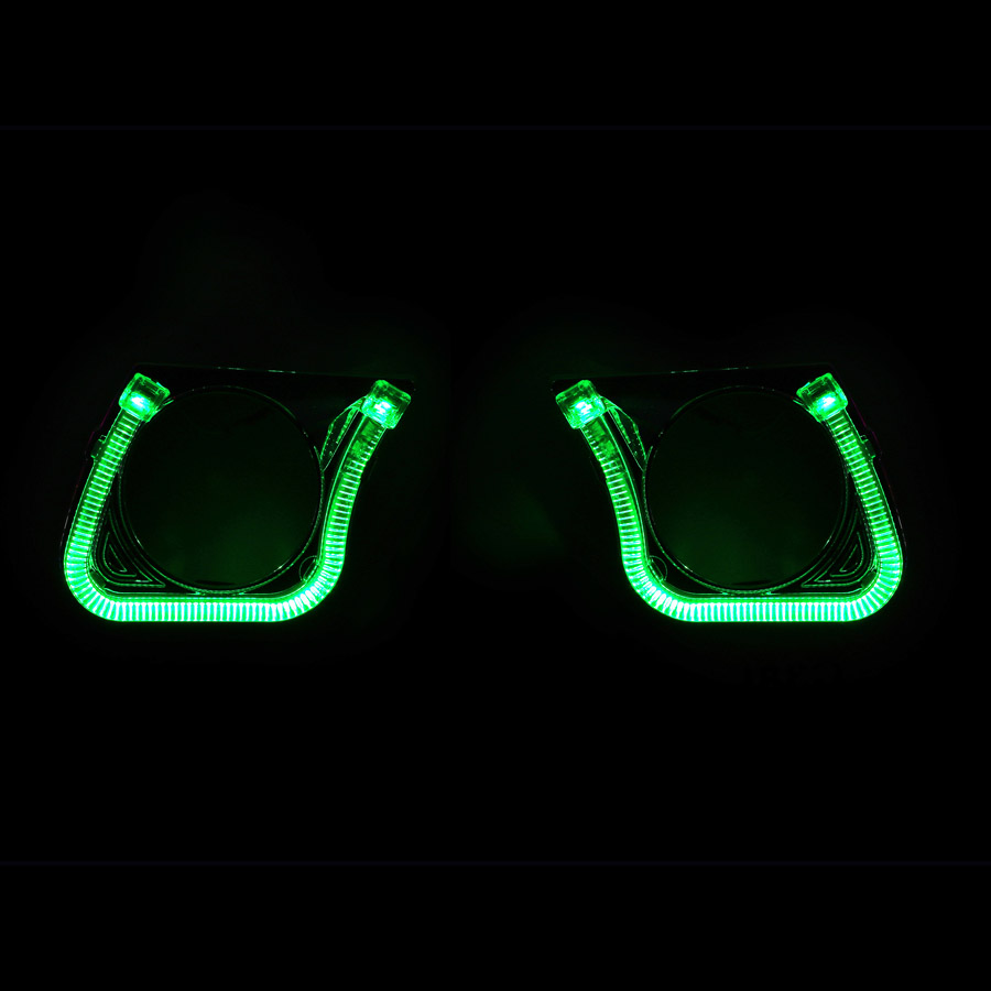 Cubierta LED con efecto cristal C38 para proyector de 3,0 pulgadas