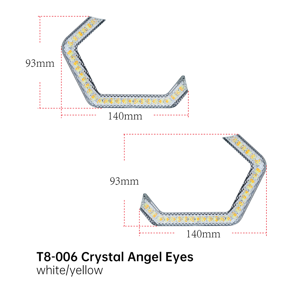 Ojos de ángel para BMW T8-06