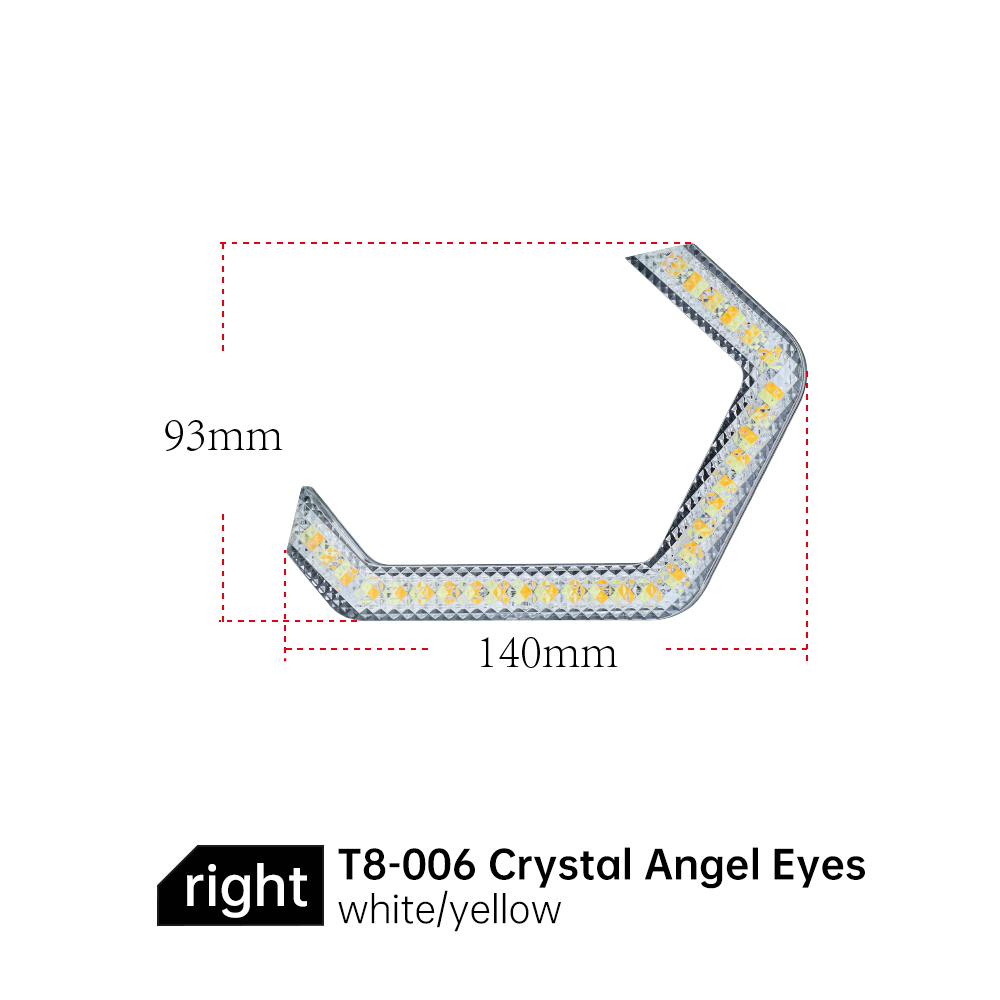 Ojos de ángel para BMW T8-06