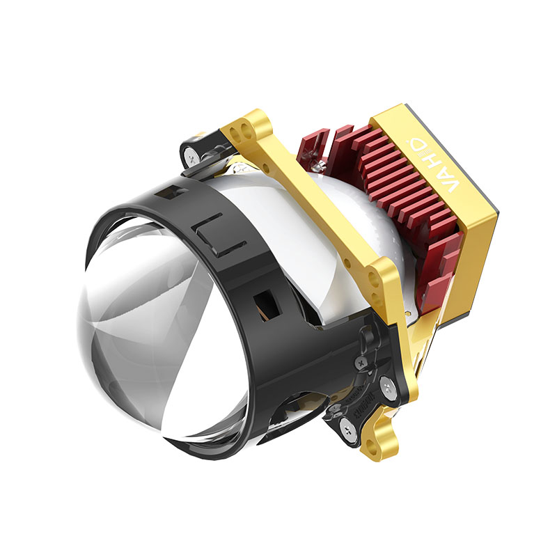 Proyector LED VAHID E10 Pro-Y de 3,0 pulgadas: alta luminosidad, doble reflector y diseño compacto para distintas condiciones climáticas