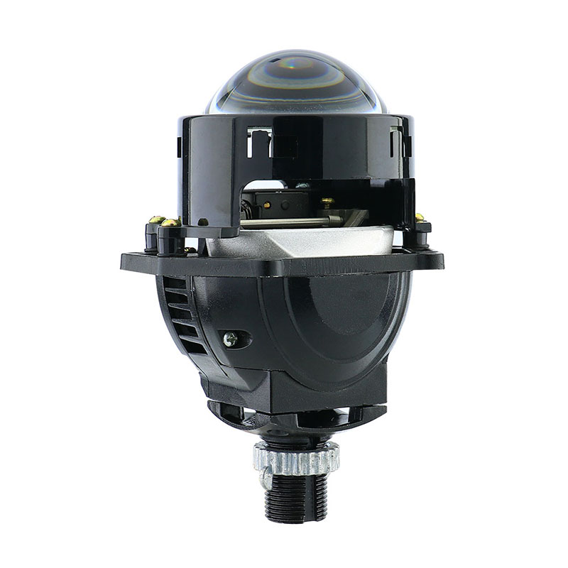 Proyector LED para faros E10 de 3,0 pulgadas, base trasera tipo T