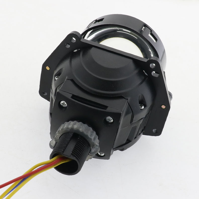 Proyector LED para faros E10 de 3,0 pulgadas, base trasera tipo T