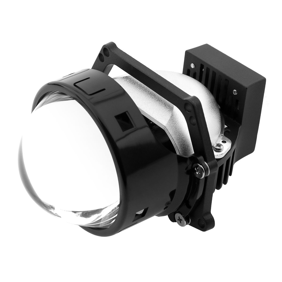 Proyector Bi-LED VAHID V5 de 2,5 pulgadas y 7500 lm, con 2 lentes láser para retrofit y mejora de faros