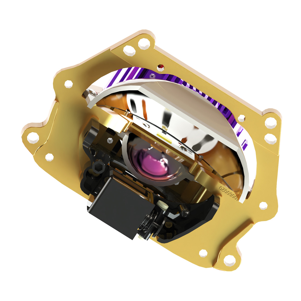 Proyector LED VAHID E10 Pro+ Y de 3,0 pulgadas: mayor luminosidad, doble reflector y disipación de calor mejorada