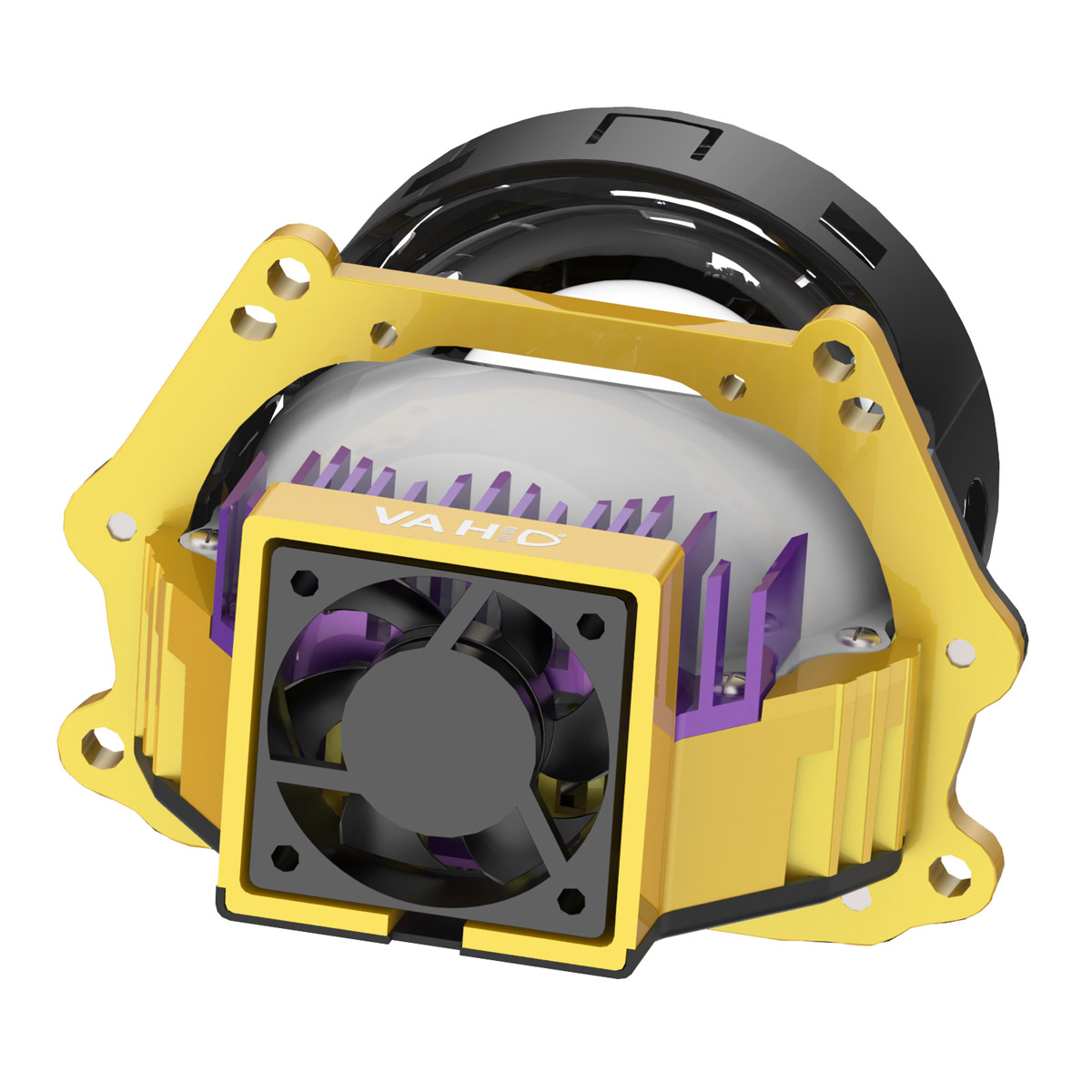 Proyector LED VAHID E10 Pro+ Y de 3,0 pulgadas: mayor luminosidad, doble reflector y disipación de calor mejorada