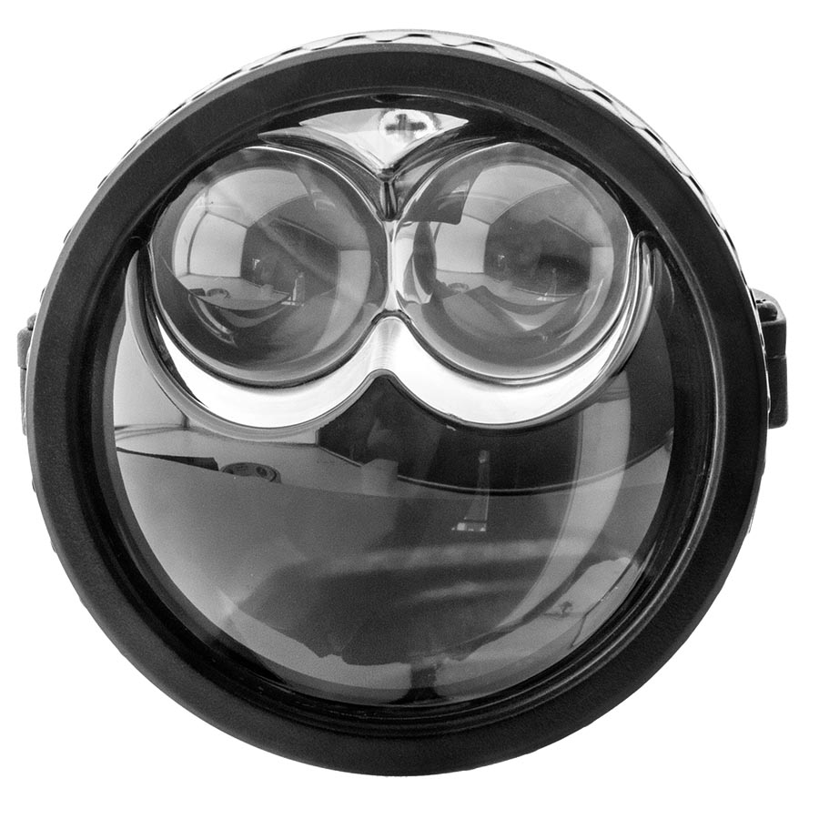 Neblinero con proyector FW322 de 3,0 pulgadas y función de luces altas, 12 V/24 V