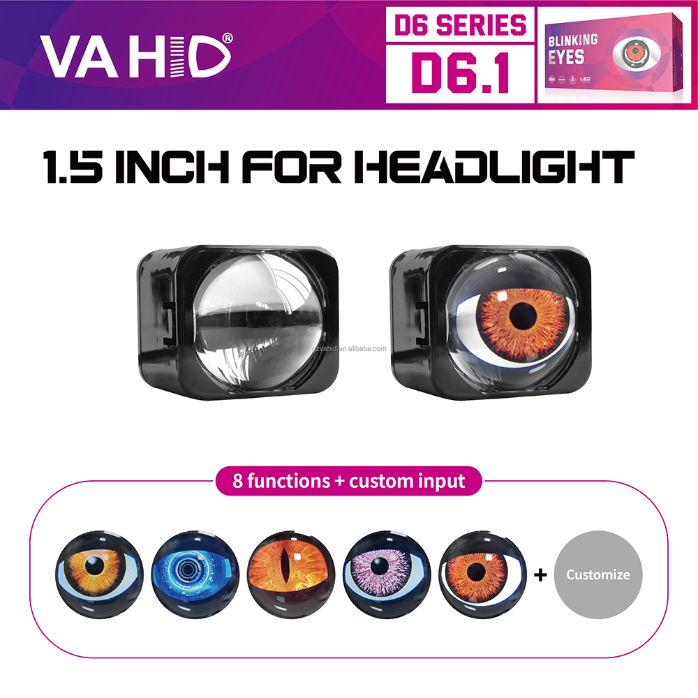 Cubierta DRL D6.1 con ojos de demonio | VAHID